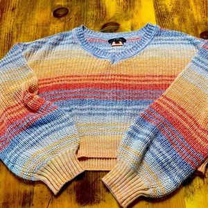 Cropped Knit Sweater Women’s Small. NWOT